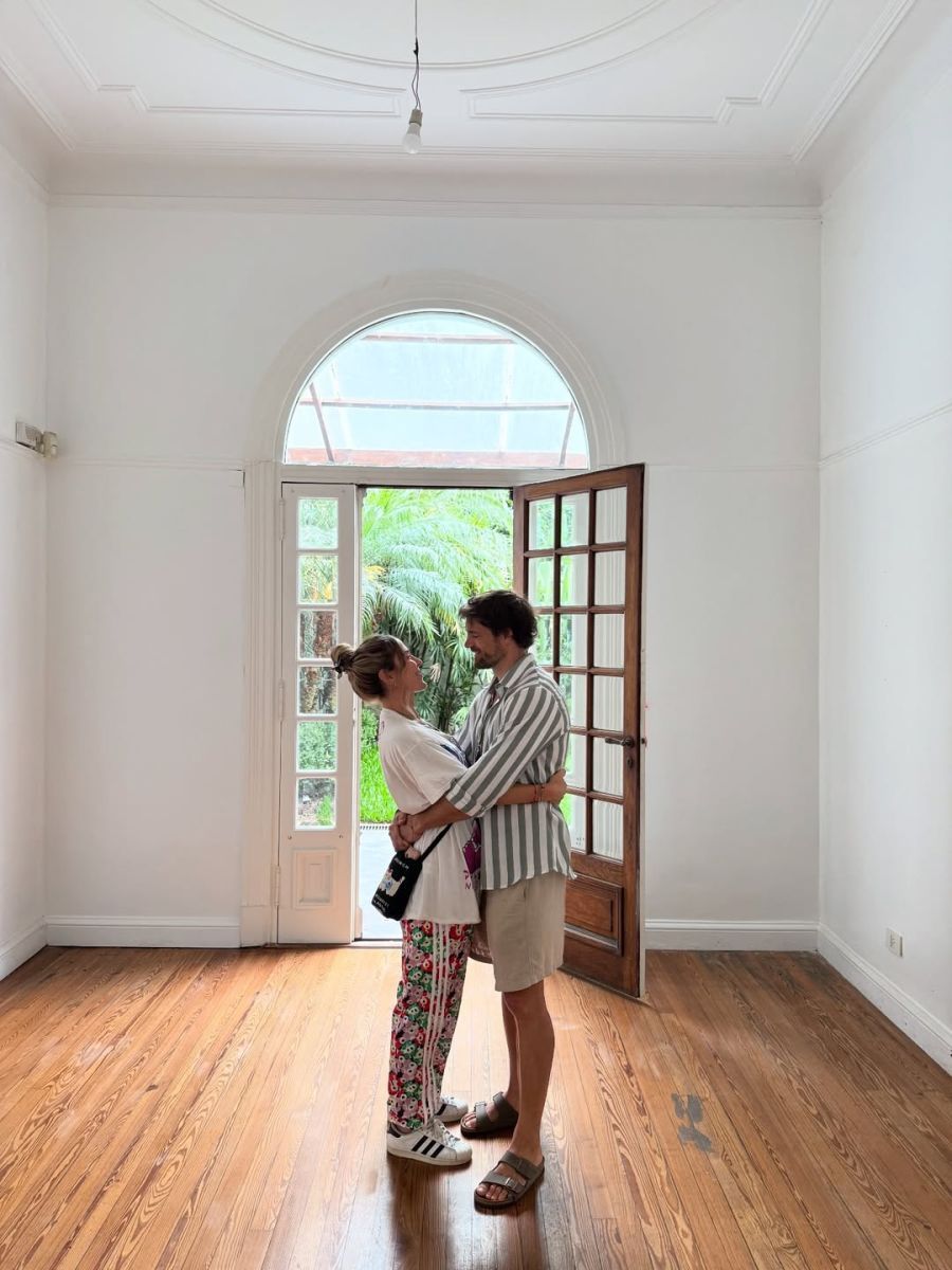 Las primeras imágenes de la nueva casa de Jimena Barón y Matías Palleiro