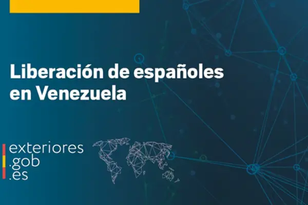 España confirmó que cinco españoles se encuentran entre los excarcelados en Venezuela