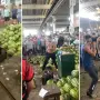 Video: golpes, corridas y tensión en el Mercofrut tras una pelea entre trabajadores