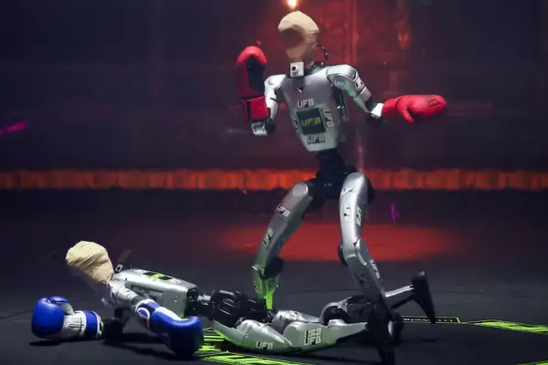 El show del futuro ya es presente: robots protagonizan combates de lucha libre en Las Vegas