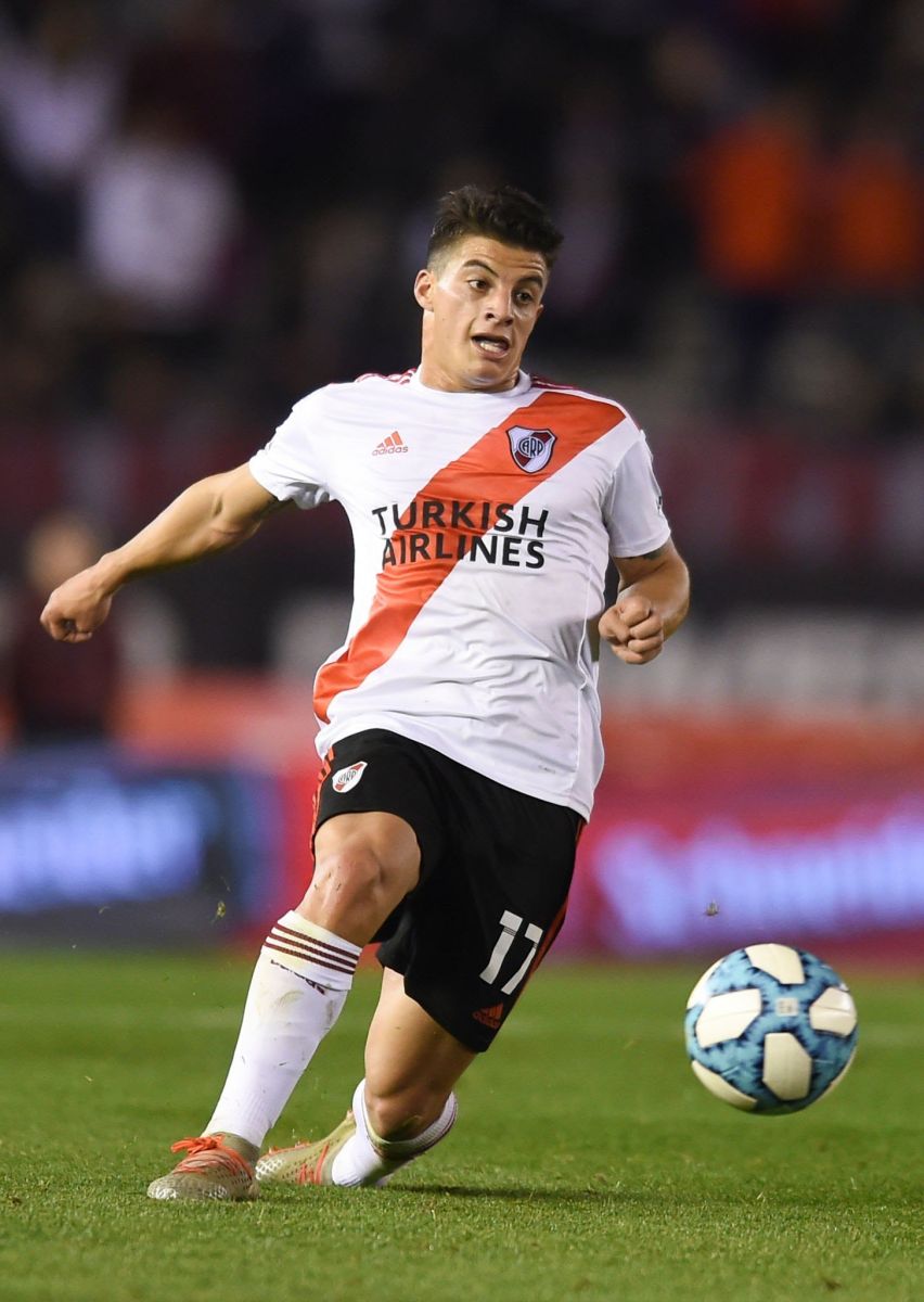 APRENDIZAJE. El lateral derecho realizó todas las formativas en River y debutó en Primera.