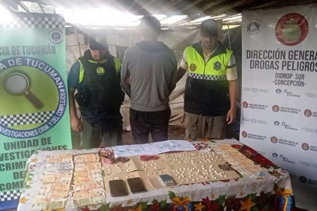 Narcomenudeo en Río Chico: secuestran 133 bochas de cocaína