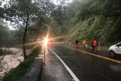Las tormentas produjeron cortes en rutas turísticas
