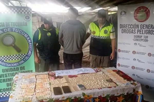 Narcomenudeo en Río Chico: secuestran 133 bochas de cocaína