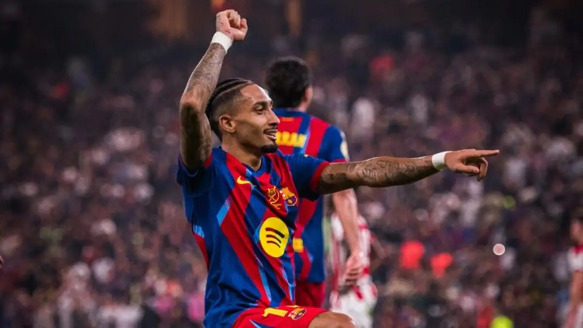 FIGURA CLAVE. Raphina le dió el título a Barcelona frente a su clásico rival