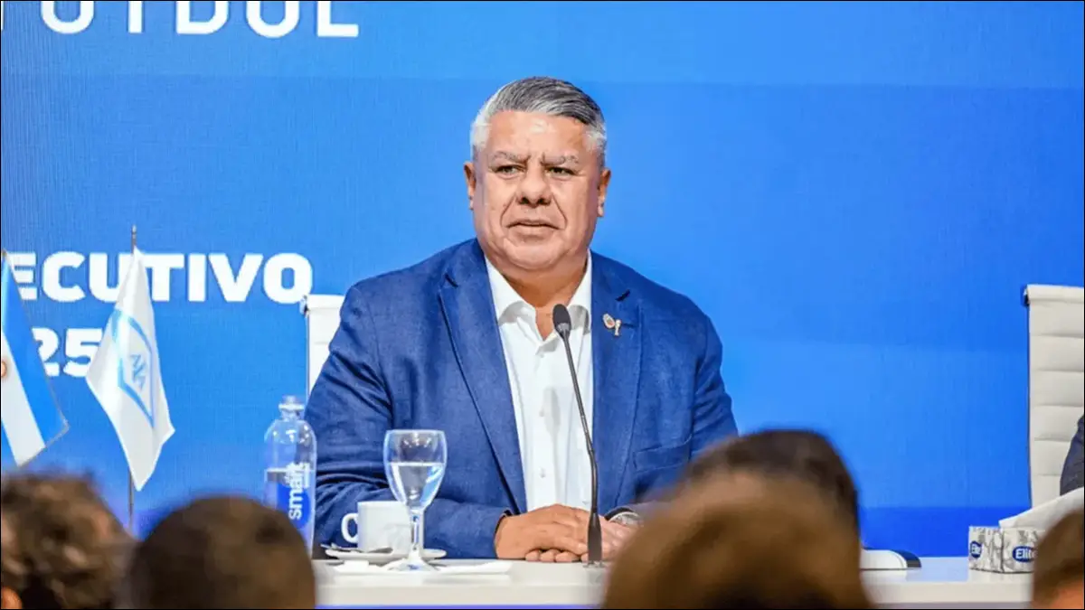 DISTENDIDO. Claudio “Chiqui” Tapia, presidente de la AFA, habló en Mar del Plata sobre las denuncias judiciales que rodean a la conducción del fútbol argentino.