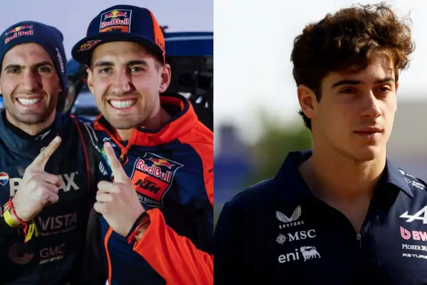 Los Benavides hicieron historia en el Dakar y Colapinto tuvo una divertida reacción al triunfo