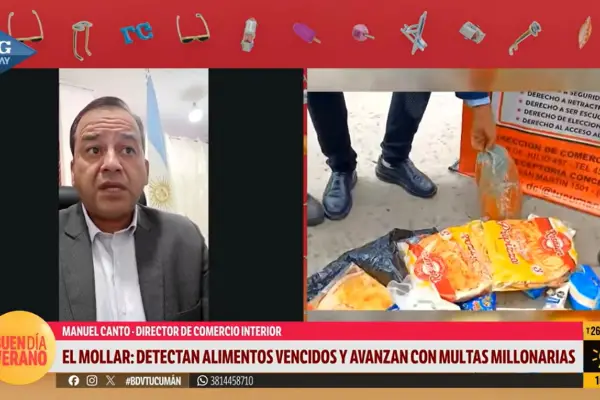 Operativos en El Mollar: detectan y retiran alimentos vencidos en varios comercios
