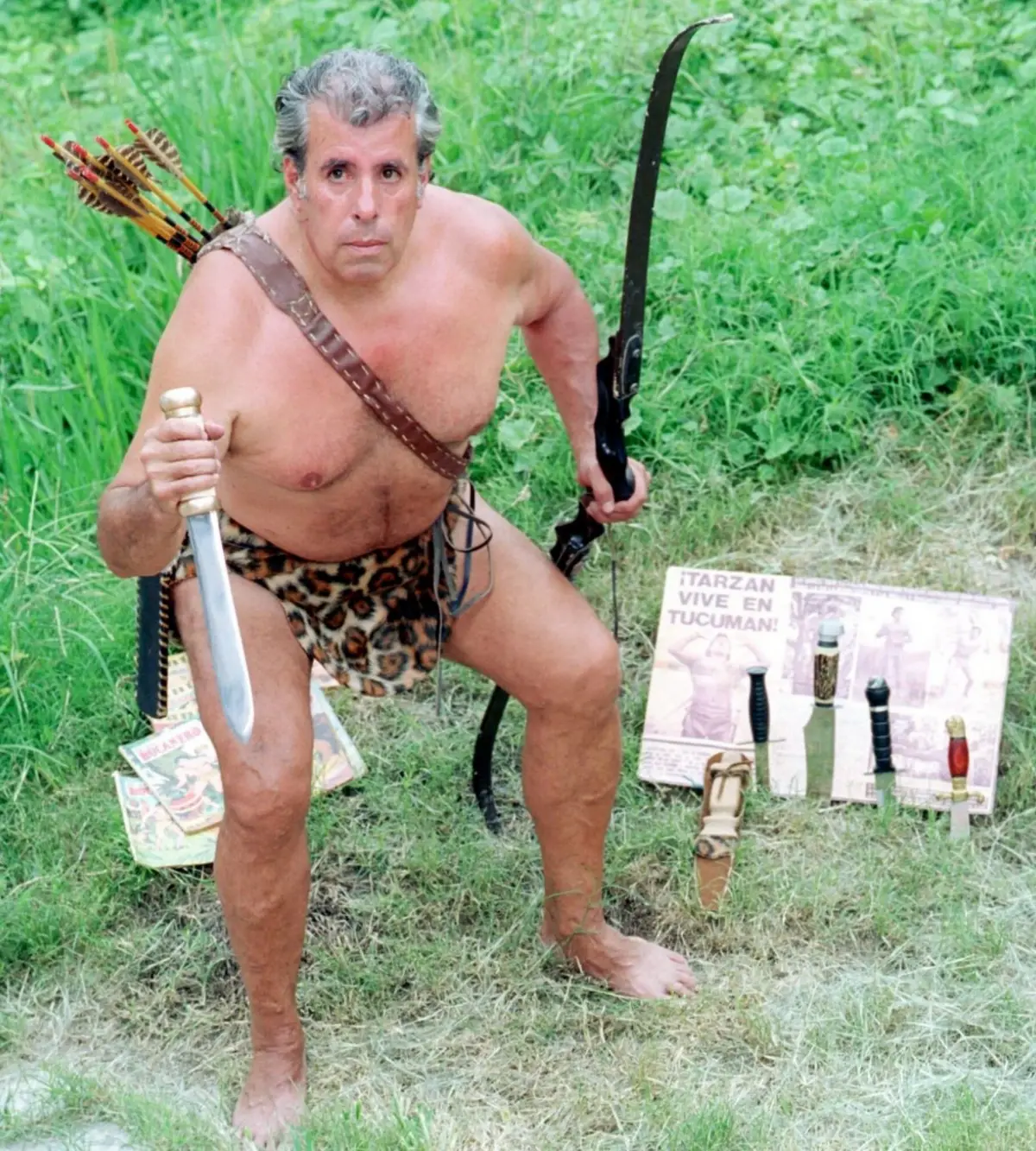 Recuerdos fotográficos: la extraordinaria historia de Américo, el “Tarzán tucumano”