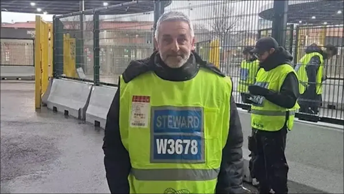 DOLOR. Pietro Zantonini, el trabajador de seguridad que falleció durante un turno nocturno en una de las sedes de los Juegos Olímpicos de Invierno 2026.