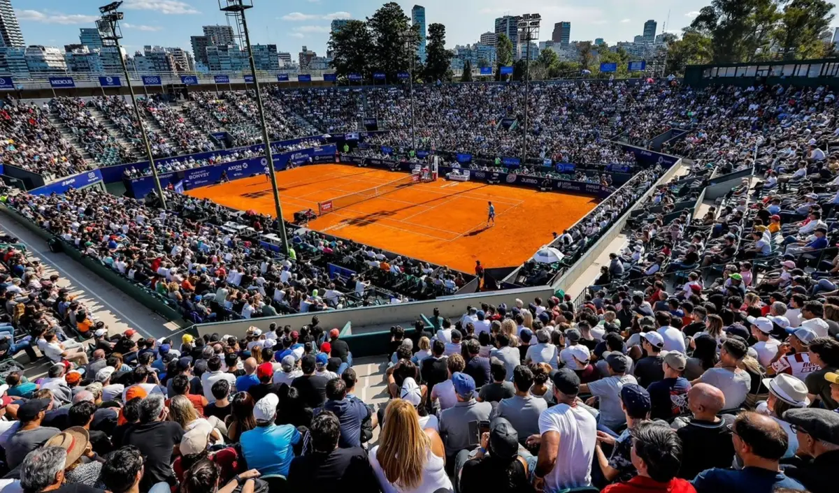 TODO LISTO. Buenos Aires tiene todo preparado para albergar una nueva edición del Argentina Open.
