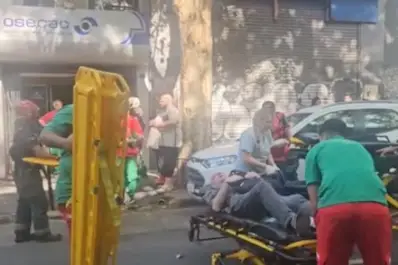 Se derrumbó el techo de un centro médico en Palermo y dejó al menos seis pacientes heridos
