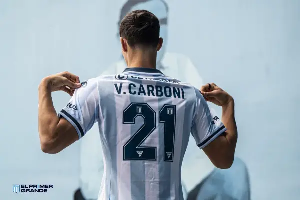 Valentín Carboni y su desembarco en Racing: “Elegí con el corazón