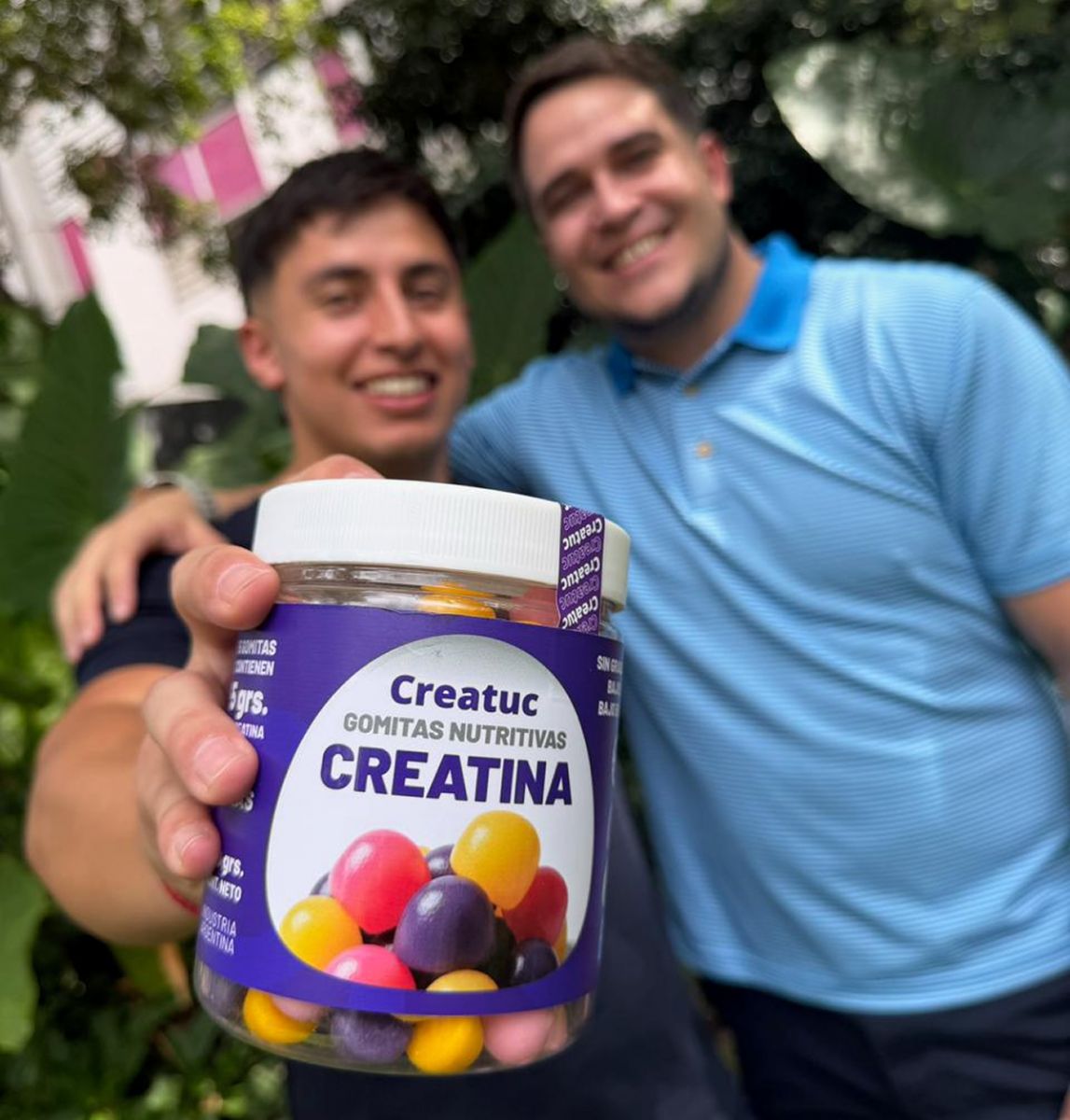 CREATUC. Las gomitas de creatina fueron pensadas para consumo cotidiano y práctico.