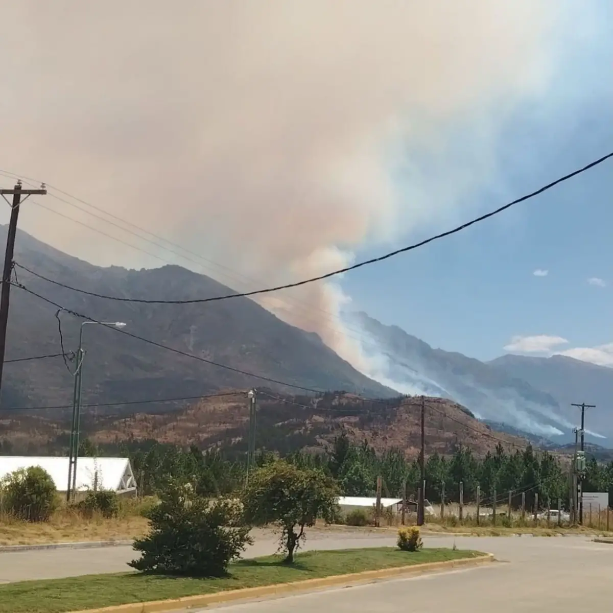 Nuevo incendio en Epuyén