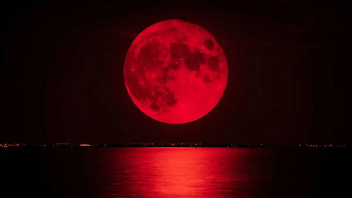 La Luna roja o Luna de sangre será muy pronto y se podrá ver desde Argentina
