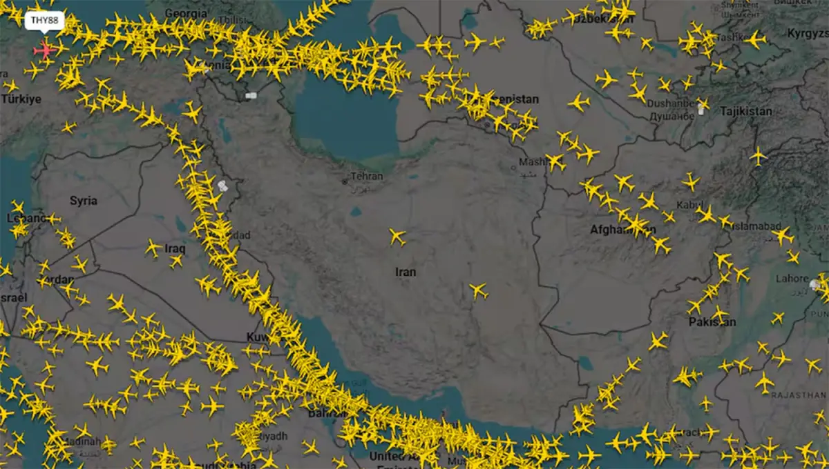 Irán cerró su espacio aéreo y crecen las tensiones con Estados Unidos