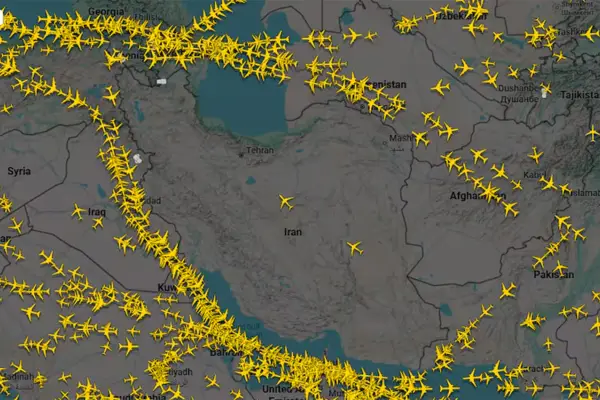 Irán cerró su espacio aéreo y crecen las tensiones con Estados Unidos