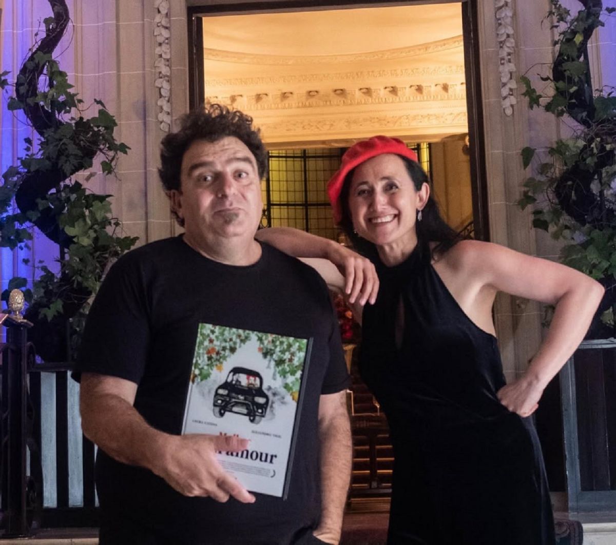 SOCIEDAD. Vigil junto a Laura Catena, en la presentación del libro que hicieron juntos. 