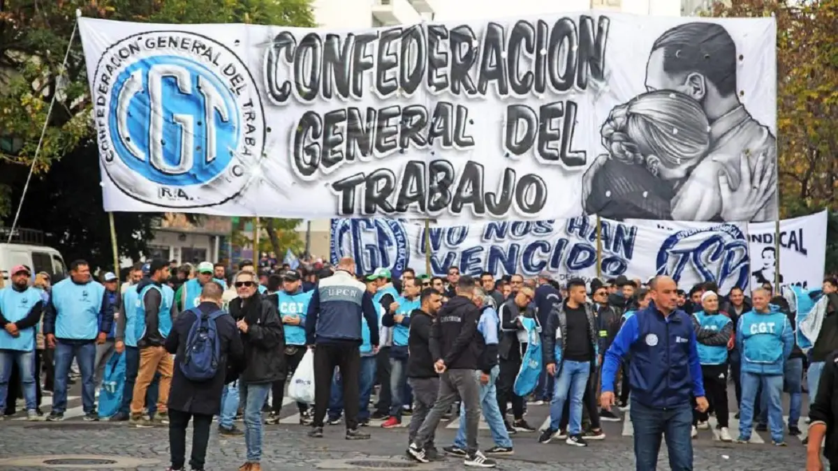 Confederación General del Trabajo de la República Argentina. Foto tomada de perfil.com