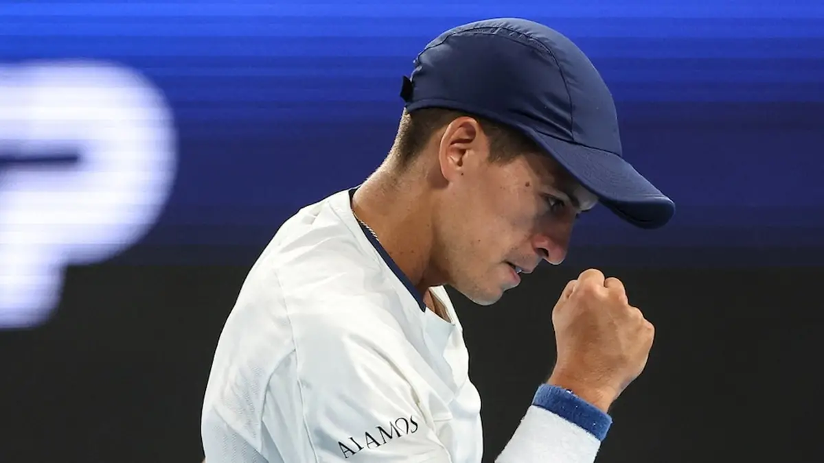 DE RACHA. Sebastián Báez sigue intratable en 2026.