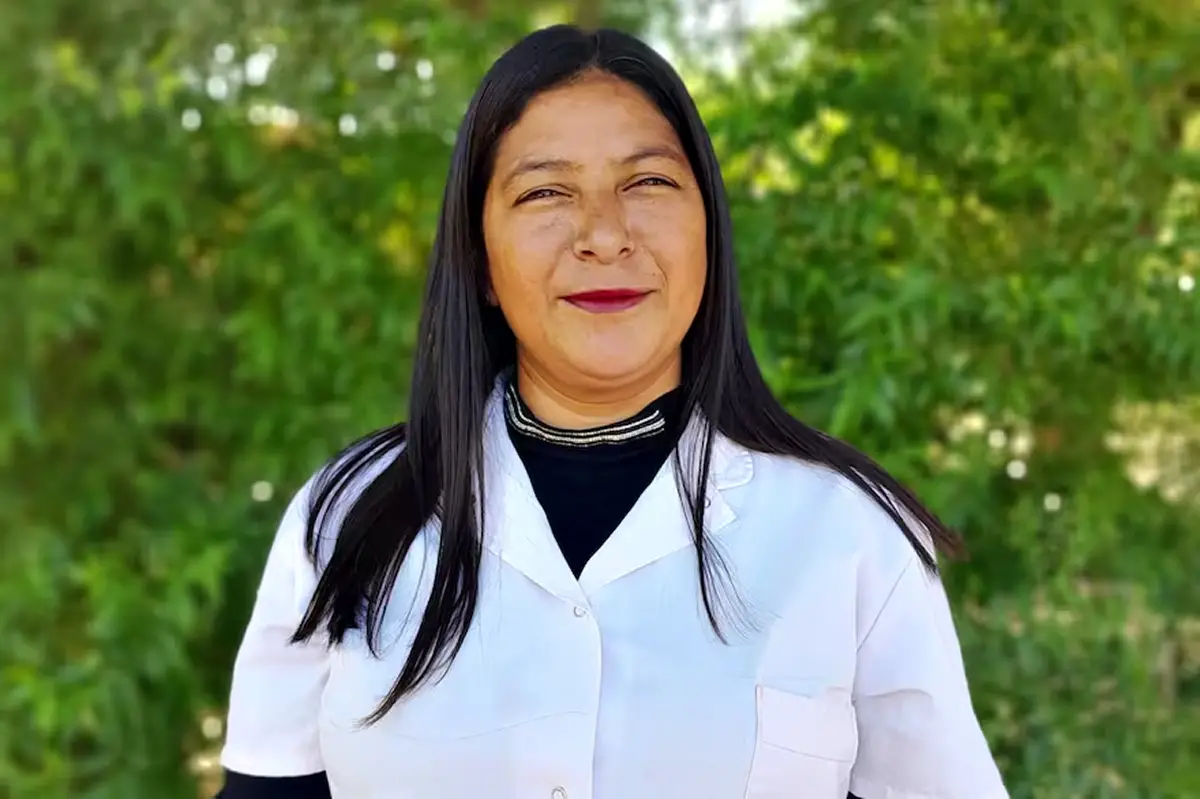 DOCENTE ARGENTINA. Gloria Cisneros, la maestra argentina que llegó a la final del Global Teacher Prize. / GLOBAL TEACHER PRIZE