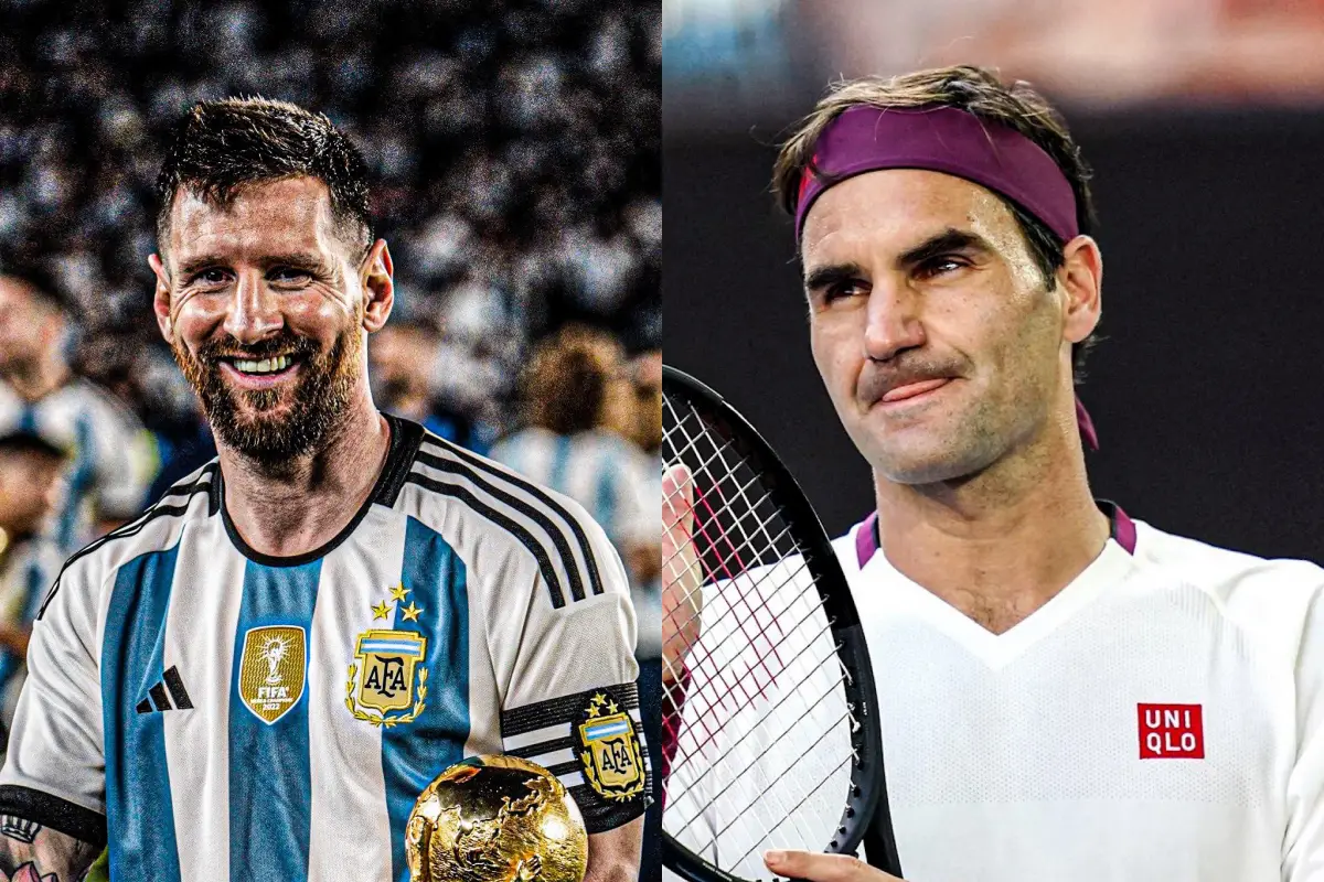 NO AHORRÓ EN ELOGIOS. Roger Federer habló sobre Lionel Messi y la conquista de Qatar 2022.