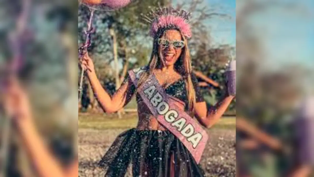 ABOGADA E INFLUENCER. Agostina Páez es oriunda de Santiago del Estero y fue denunciada por un episodio racista ocurrido en un bar de Río de Janeiro.