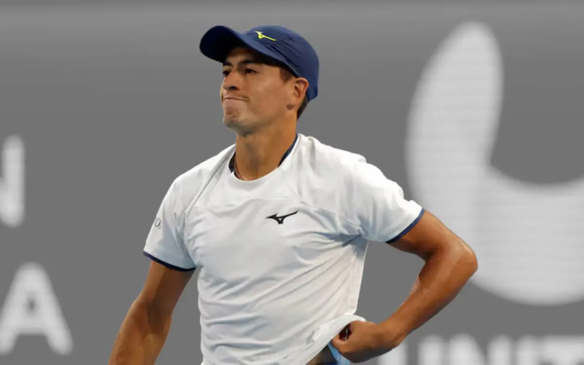 MALA SUERTE. Pese a su gran rendimiento, el tenista argentino se fue con las manos vacías.