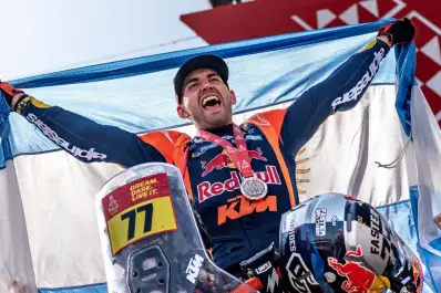 Quién es Luciano Benavides, el campeón argentino que hizo historia en el Rally Dakar