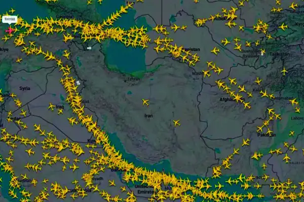 La UE pide evitar los vuelos sobre la  República Islámica