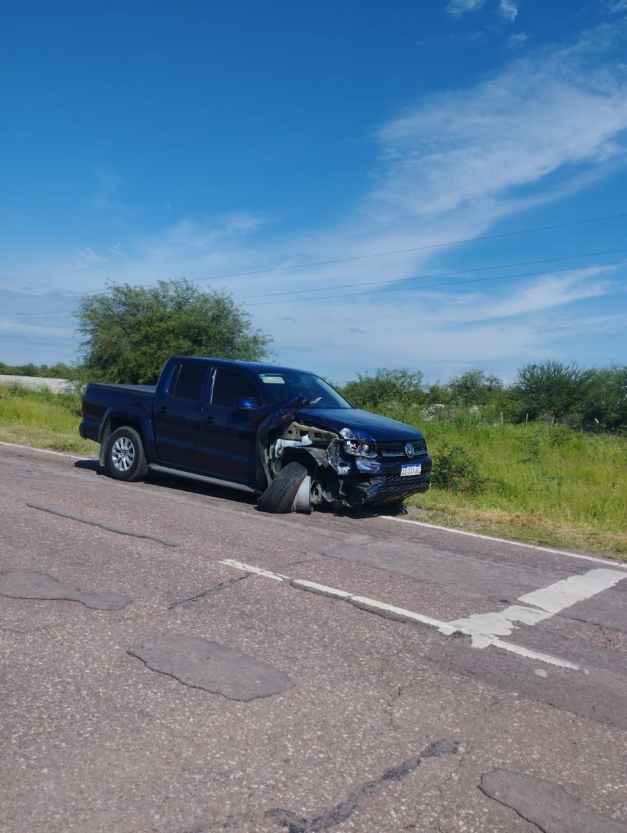 Choque en la Ruta 89: una familia que viajaba de vacaciones a Brasil protagonizó un accidente