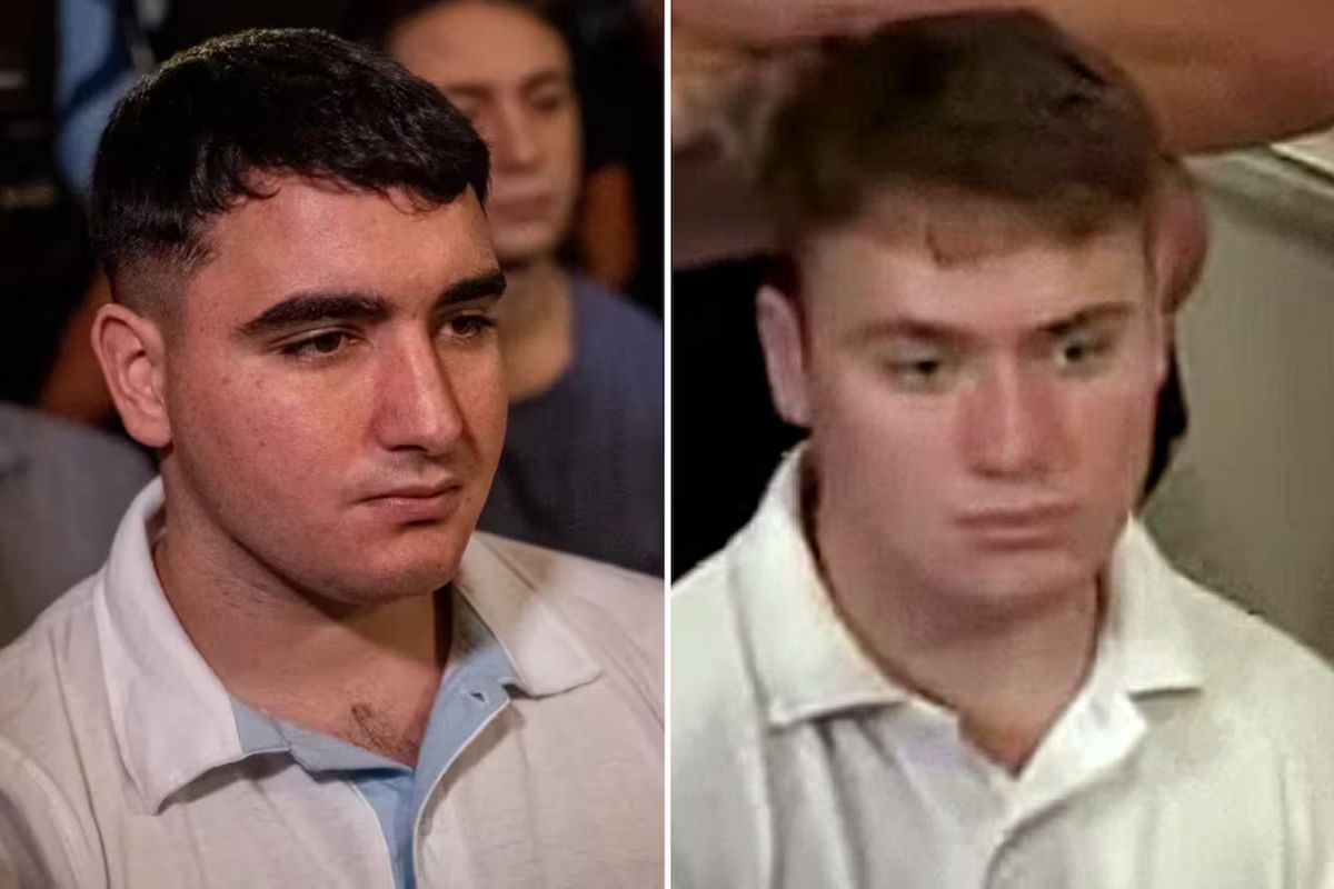 Ciro y Luciano Pertossi, ambos condenados a perpetua por el asesinato de Fernando Báez Sosa