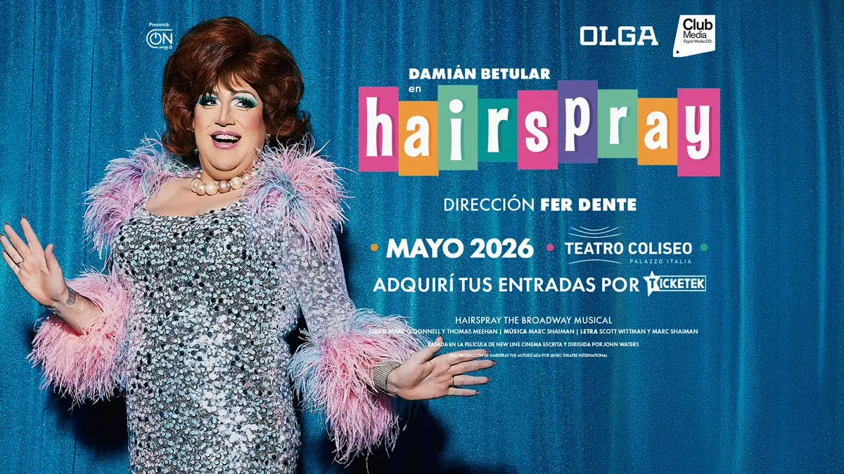 CONVOCATORIA. OLGA lanzó un casting nacional para el musical Hairspray y ya podés inscribirte.