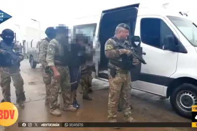 Así fue el operativo de máxima seguridad para trasladar a Felipe Sosa, el principal sospechoso del crimen de Érika Álvarez