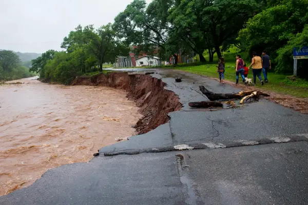 Vialidad Provincial alertó por numerosos cortes de rutas: desprendimientos, crecidas y árboles caídos