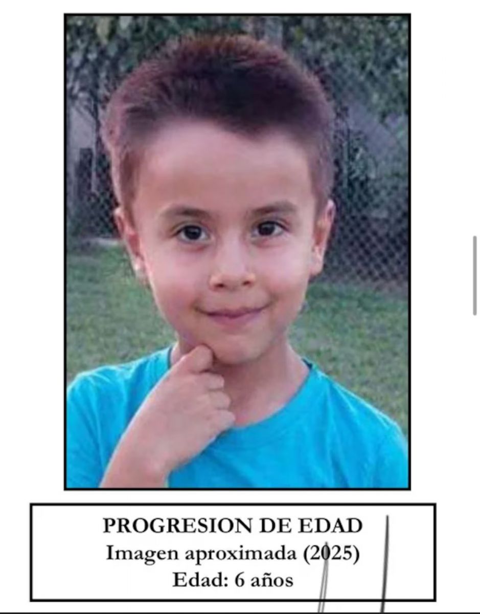 Así podría verse Loan hoy: la Policía Federal difundió una imagen actualizada del niño desaparecido