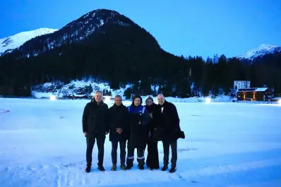 Javier Milei llegó a Davos y se prepara para un discurso clave en el Foro Económico Mundial