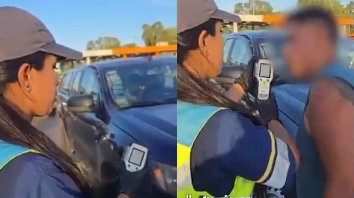 Un subcomisario de la Policía Federal dio positivo en alcoholemia mientras manejaba un patrullero con su familia