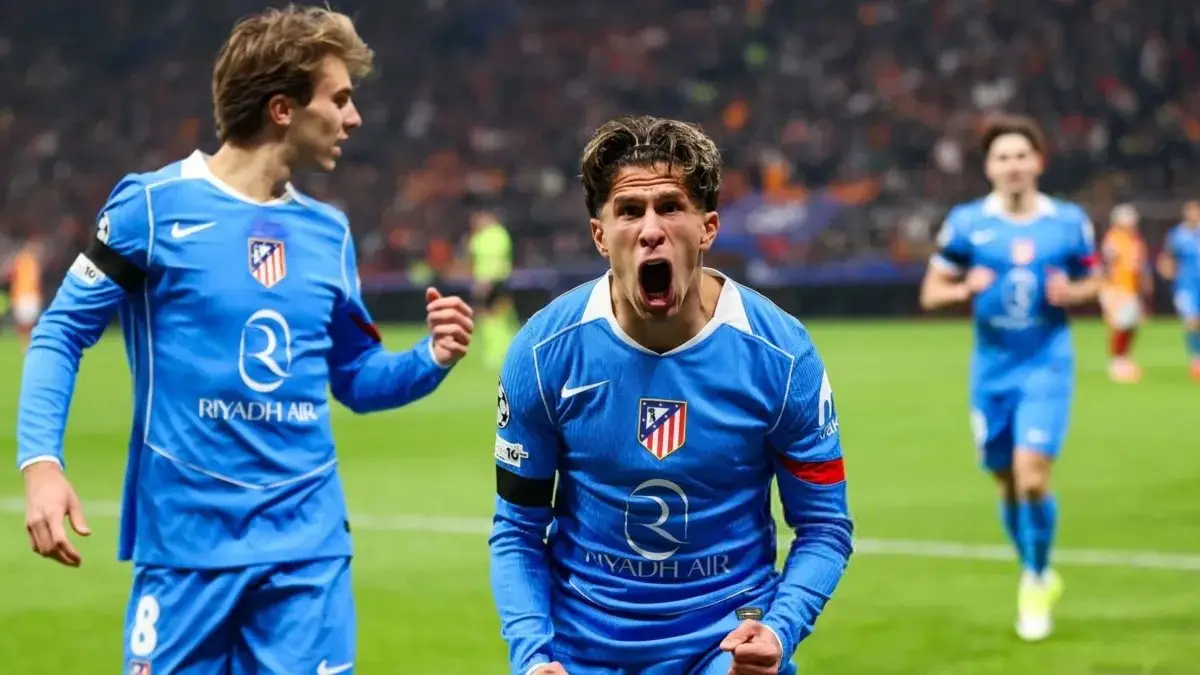 LA FIGURA. El menor de los hijos del Cholo fue la figura del conjunto Colchonero.