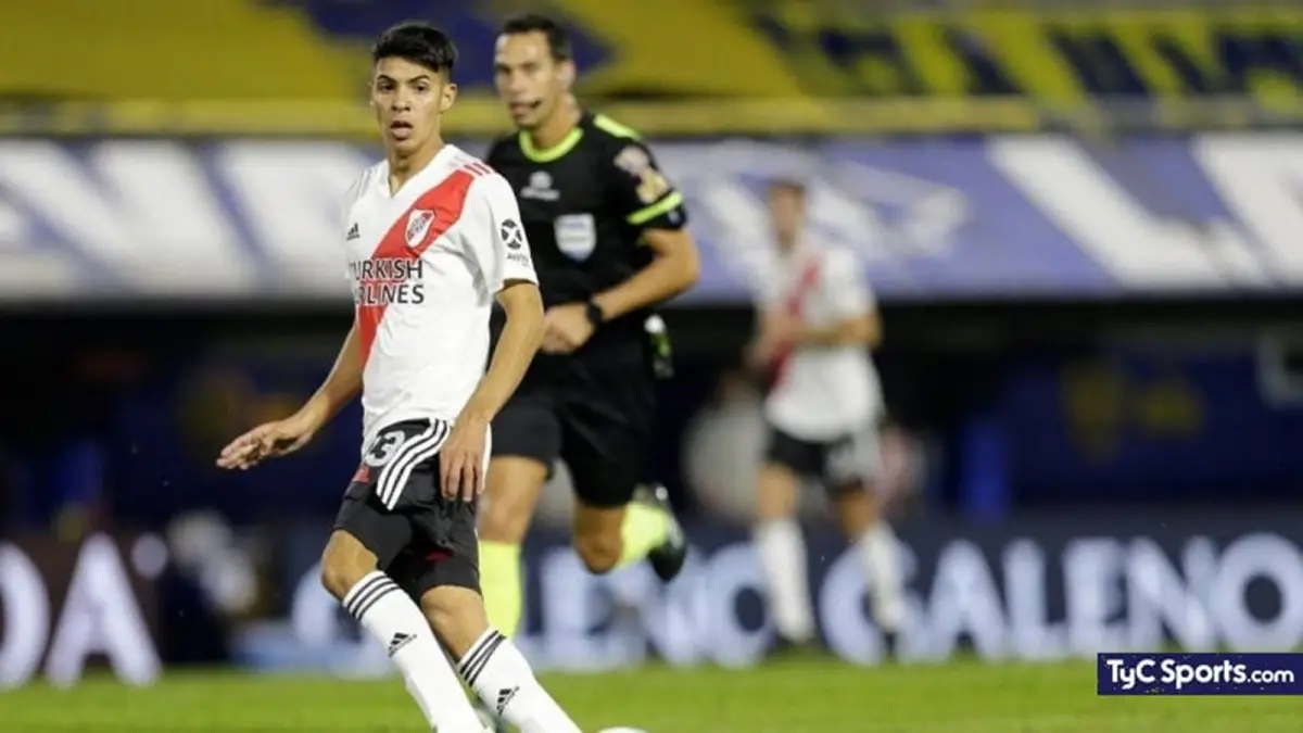 SE GANÓ UN LUGAR. Tomás Galván se perfila como uno de los titulares en la consideración de Marcelo Gallardo para el debut de River en el Apertura.