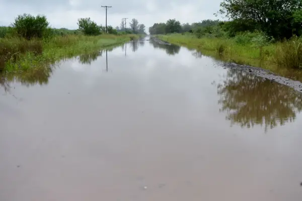 El agua hizo estragos en Los Gómez: “Es la peor inundación que me tocó vivir”
