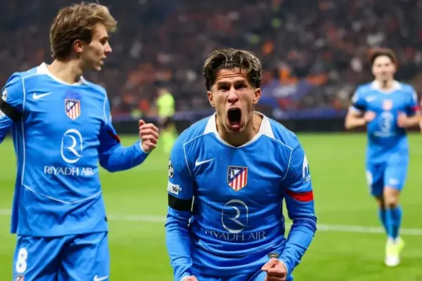 Giuliano Simeone marcó y Atlético de Madrid empató ante Galatasaray