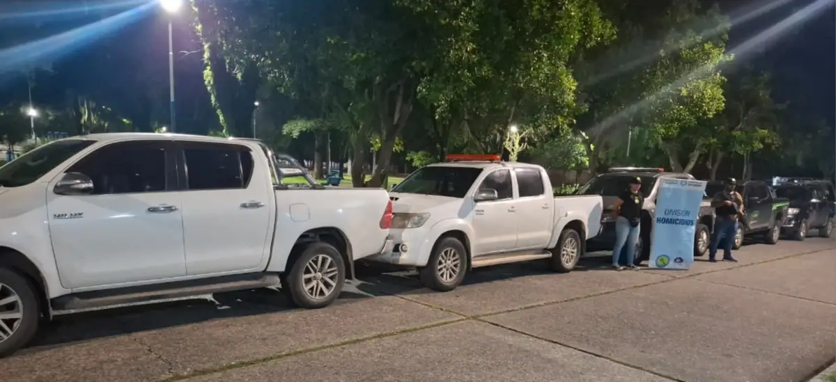 ALLANAMIENTOS EN YERBA BUENA. Secuestran camionetas y escopetas por el crimen de Érika Álvarez.