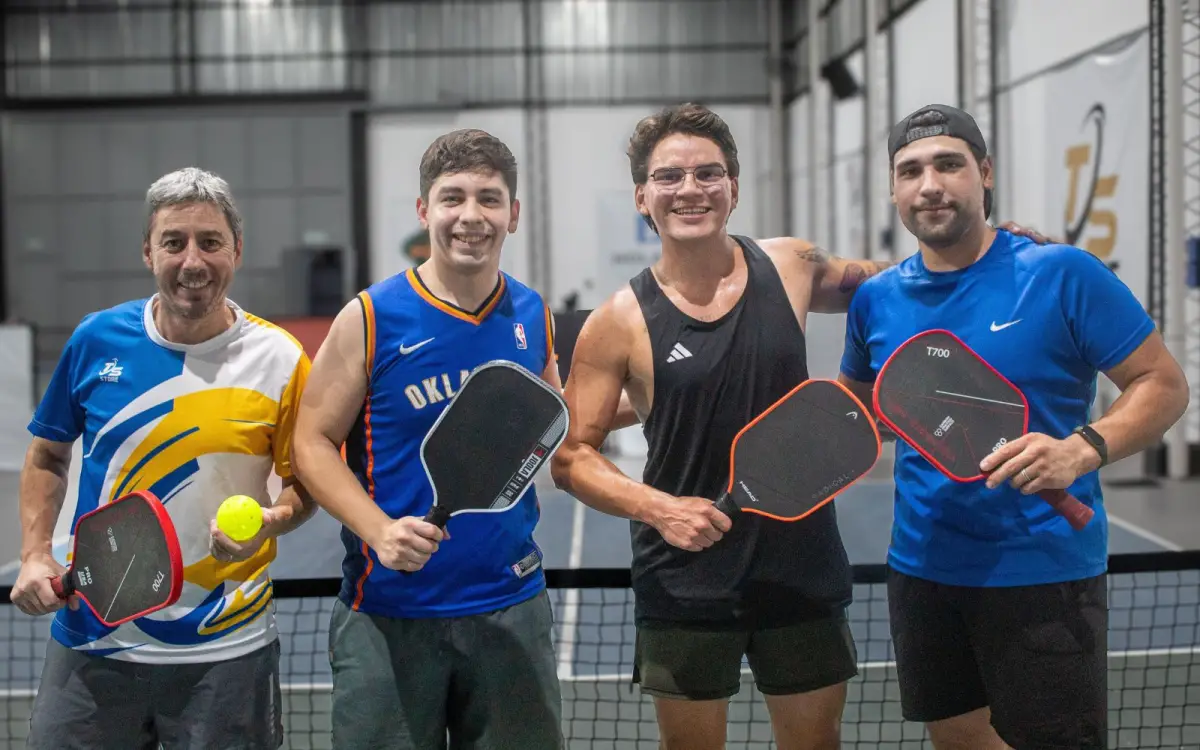 EN CRECIMIENTO. El pickleball es un deporte que día a día suma más adeptos.
