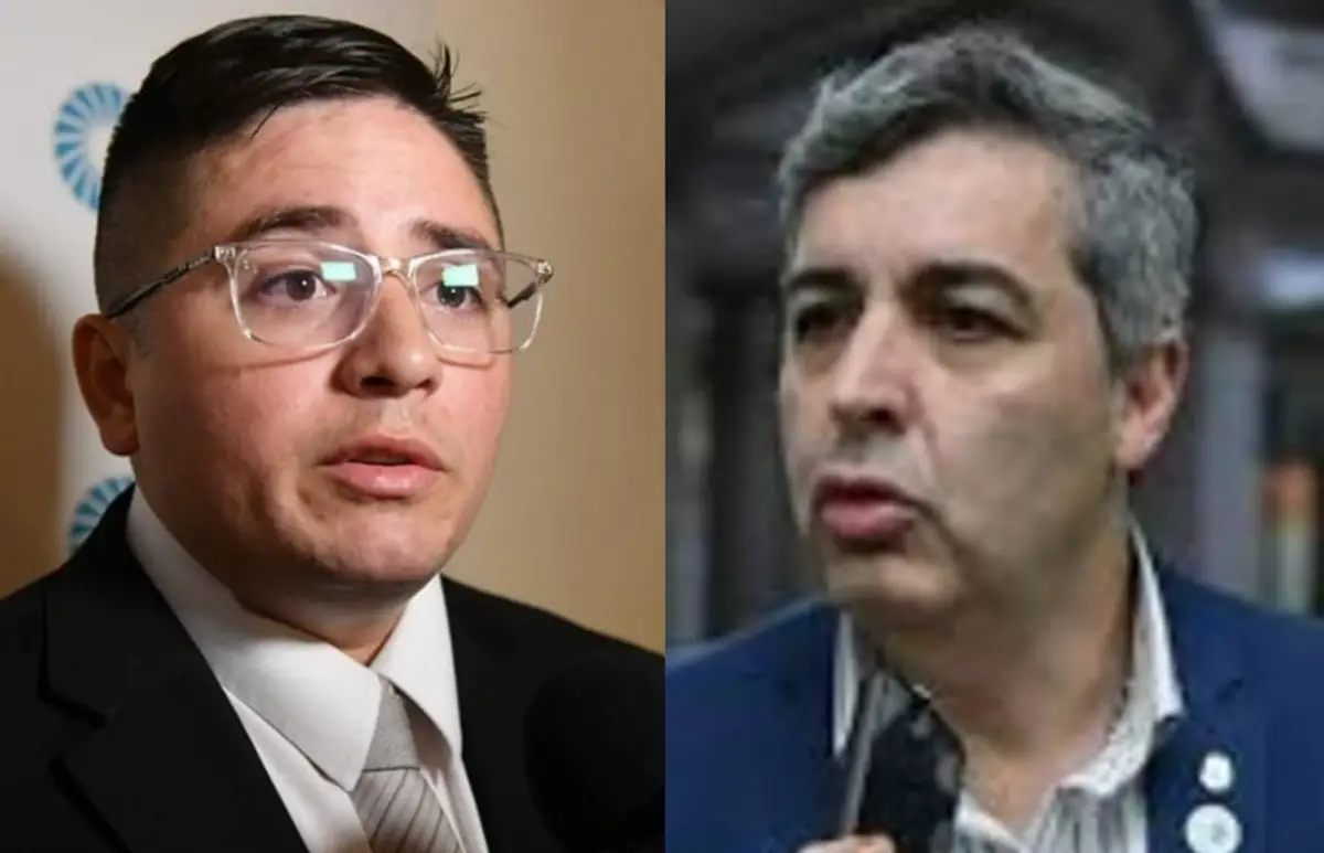 EN DEFENSA DE JALDO. El legislador Walter Daniel Herrera y el fiscal de Estado adjunto, Raúl Ferrazzano, se pronunciaron en redes sociales.