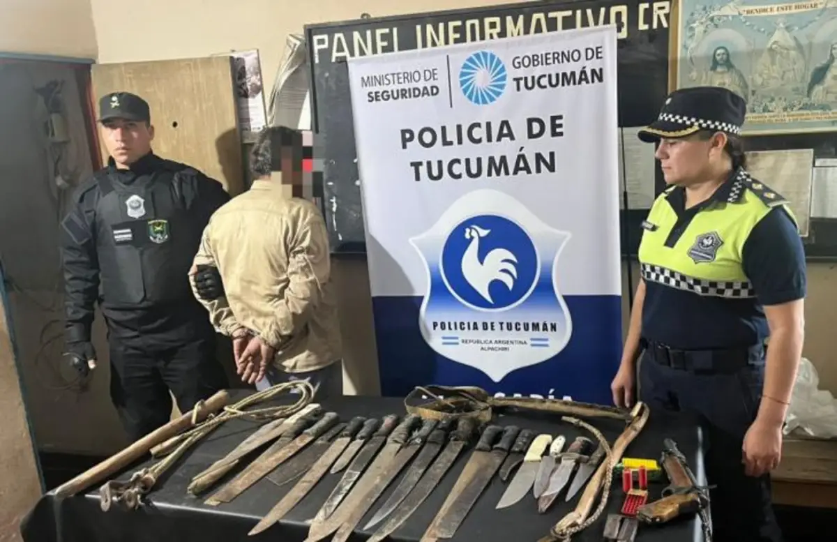 Detienen a un hombre y secuestran un arsenal en una causa por abuso sexual en el sur tucumano