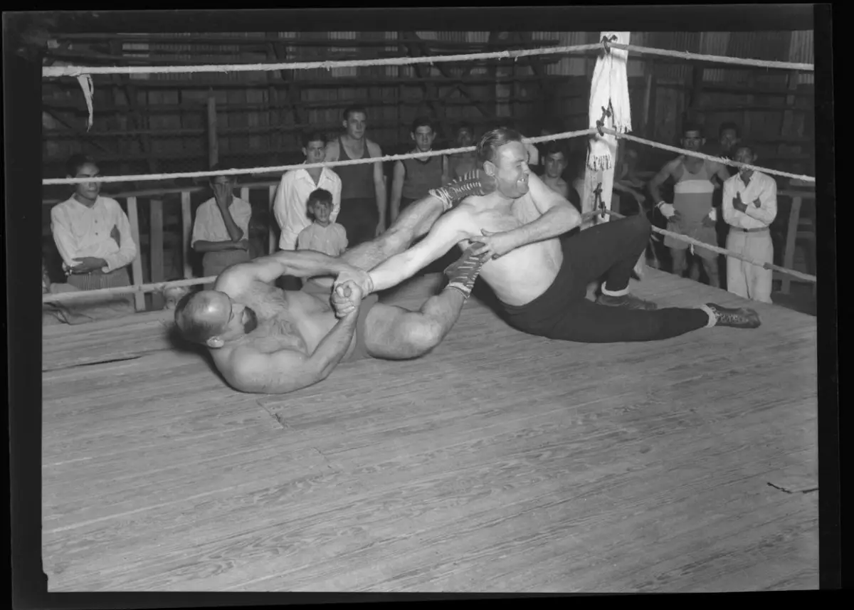 Recuerdos fotográficos: pura pasión, antes de Titanes en el ring