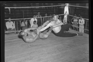Recuerdos fotográficos: pura pasión, antes de Titanes en el ring