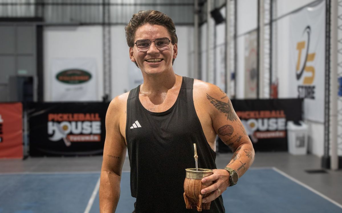 EXPERTO. Iván le dedicó su vida al deporte, pero encontró en el Pickleball su lugar en el mundo.